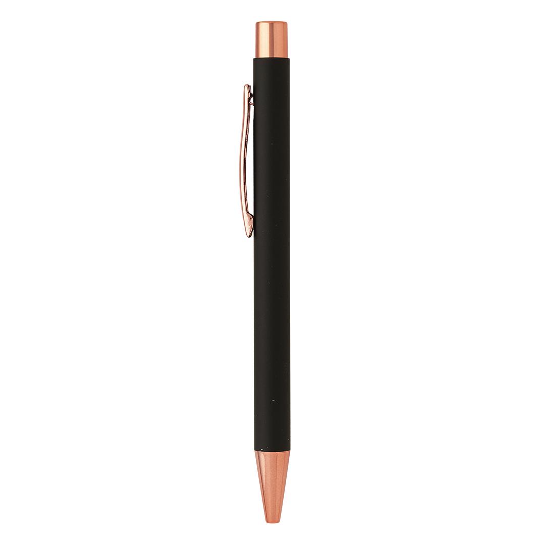 TITANIUM ROSE GOLD, stilolaps metali e zezë