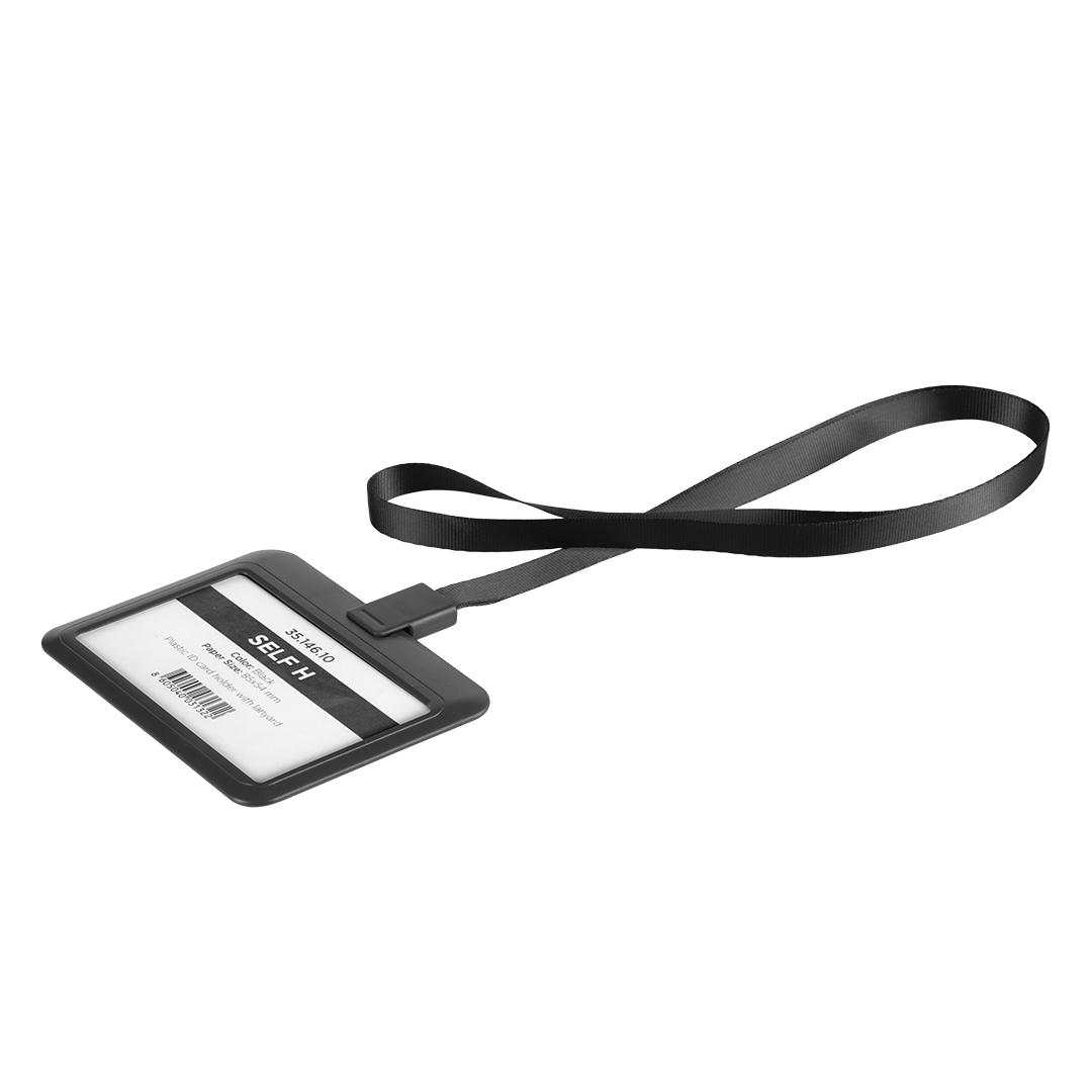 SELF H, mbajtëse e id-së nga plastika