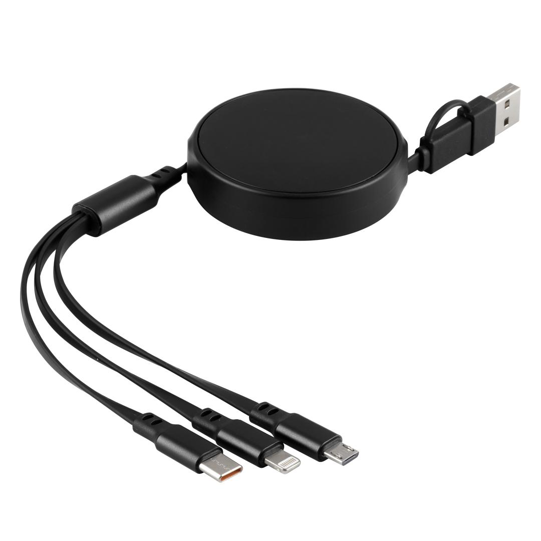 ONES 6IN1, kabllo usb type-c për karikim dhe transferim të dhënash, 6 në 1