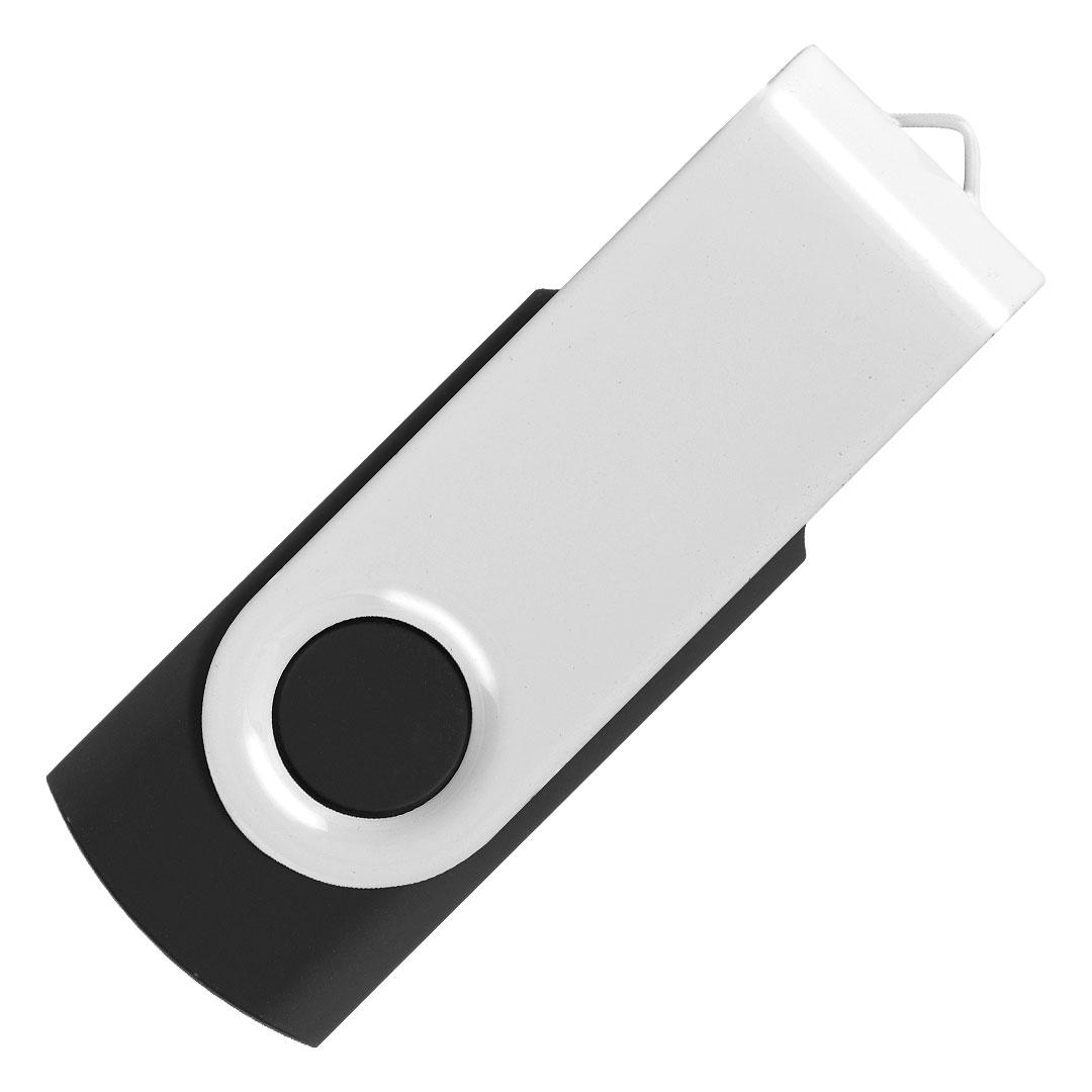 SMART WHITE, usb flash memorie, e zezë, 8GB