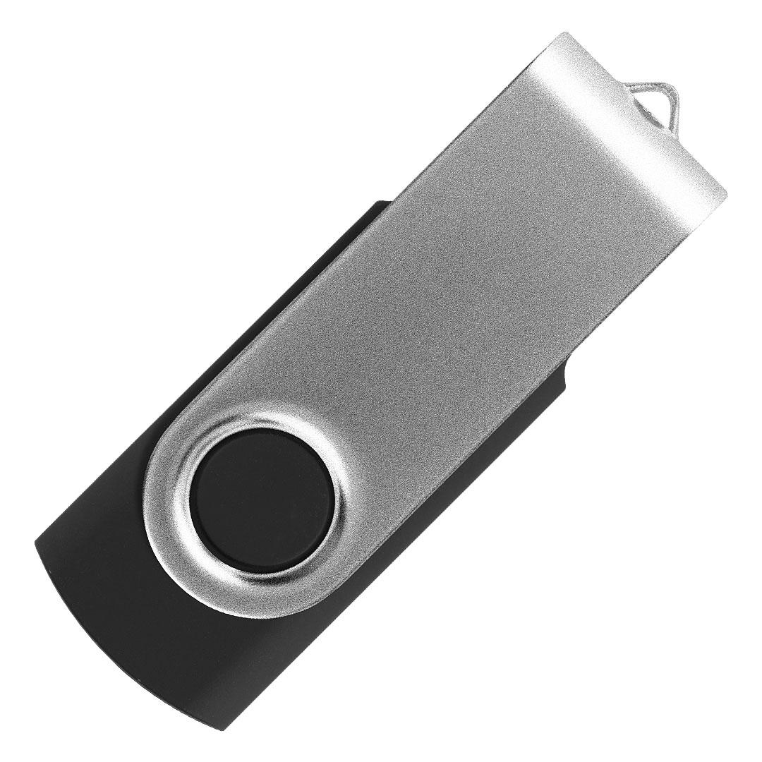 SMART SILVER, usb flash memorie, e zezë, 8GB