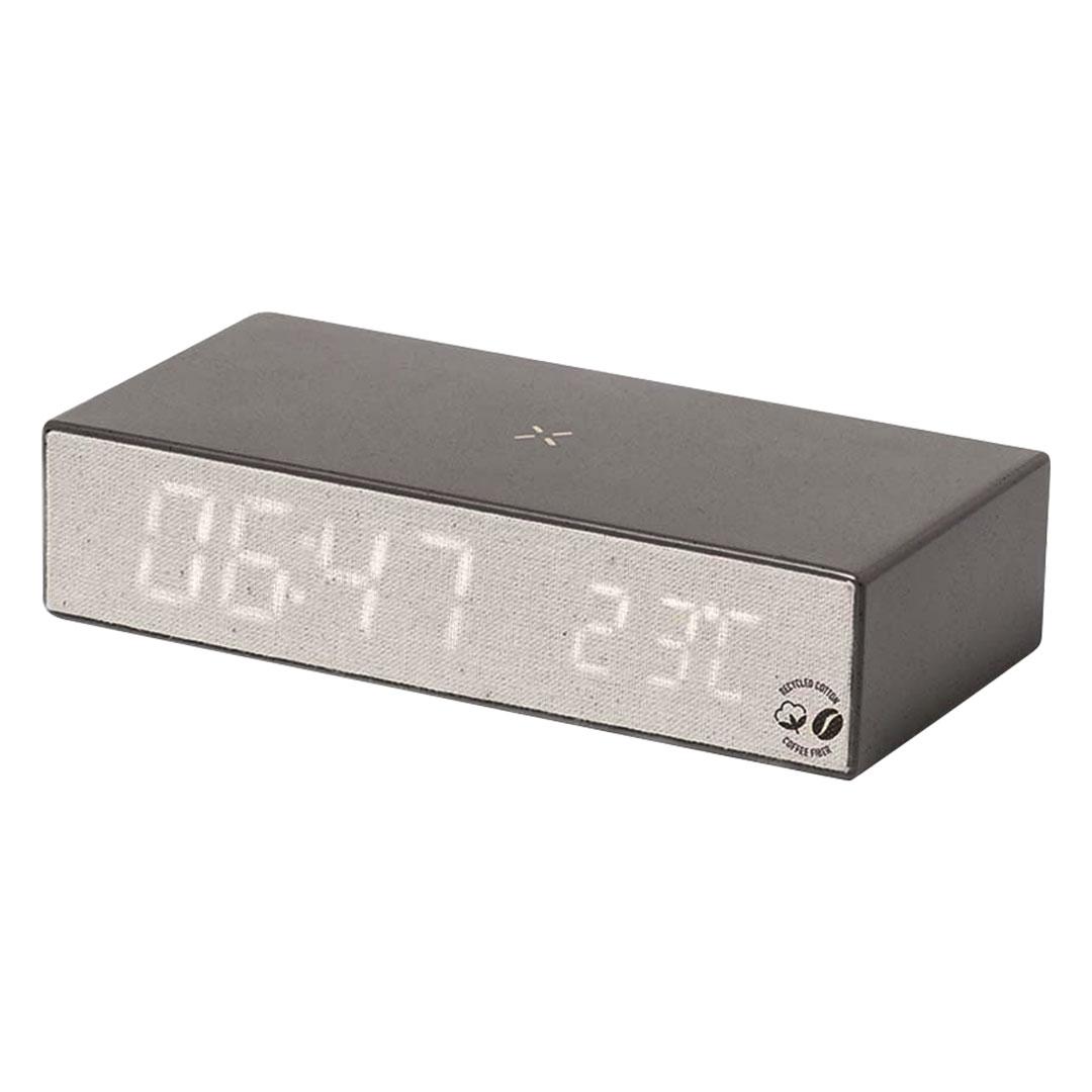 MITTO, orë tavoline lcd me karikues wireless, 15w