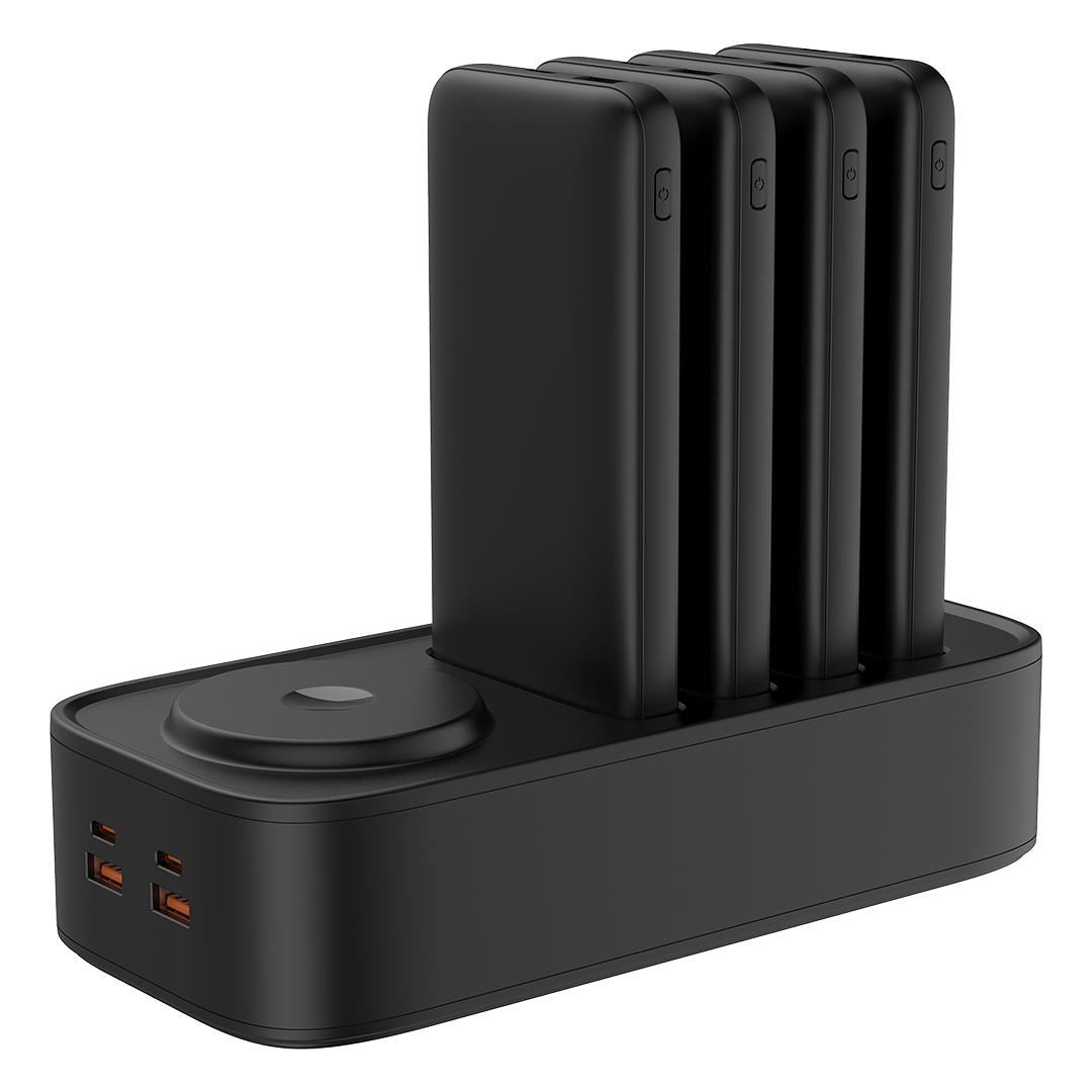 REVOLUTION, stacion karikimi 4 x 10.000 mah, 65w