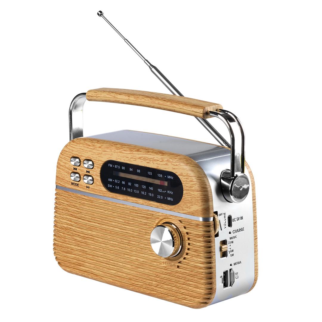 RETRO TUNE, radio dhe altoparlant wireless, 3w