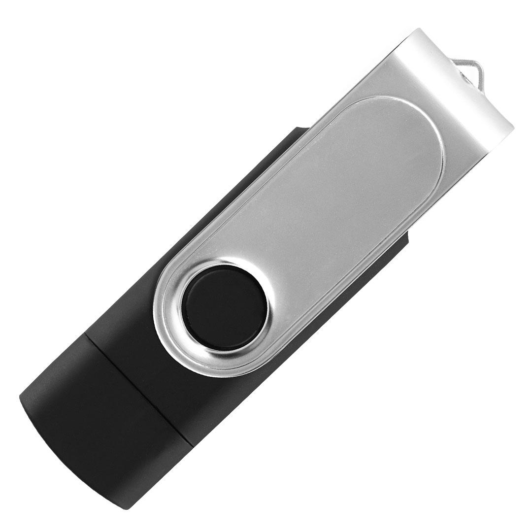 SMART C STICKER, usb flash drive, e zezë, 8GB