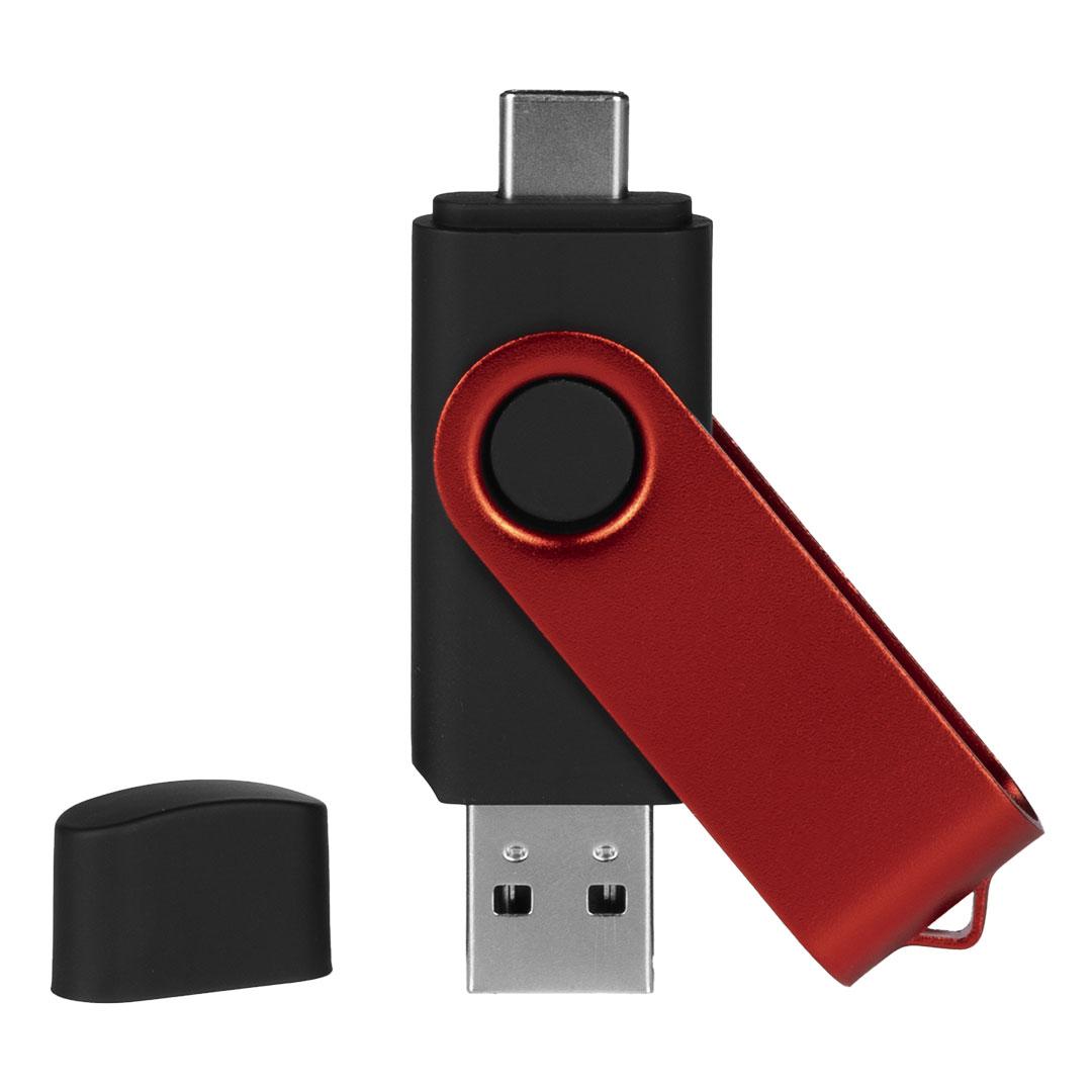 SMART C RED 3.0, usb flash drive, e zezë, 32GB