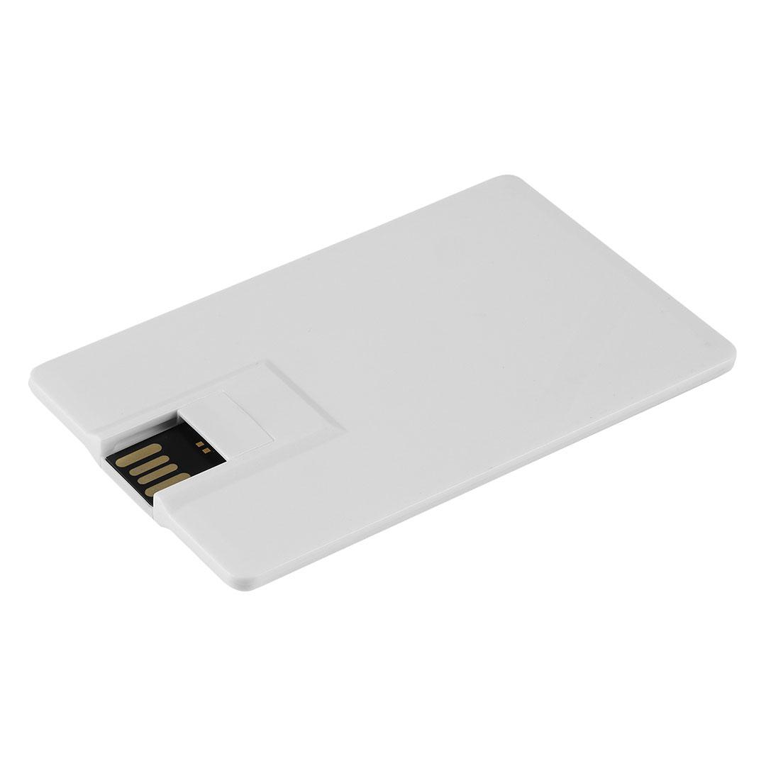 CREDIT CARD C, usb flash drive, e bardhë, 8GB