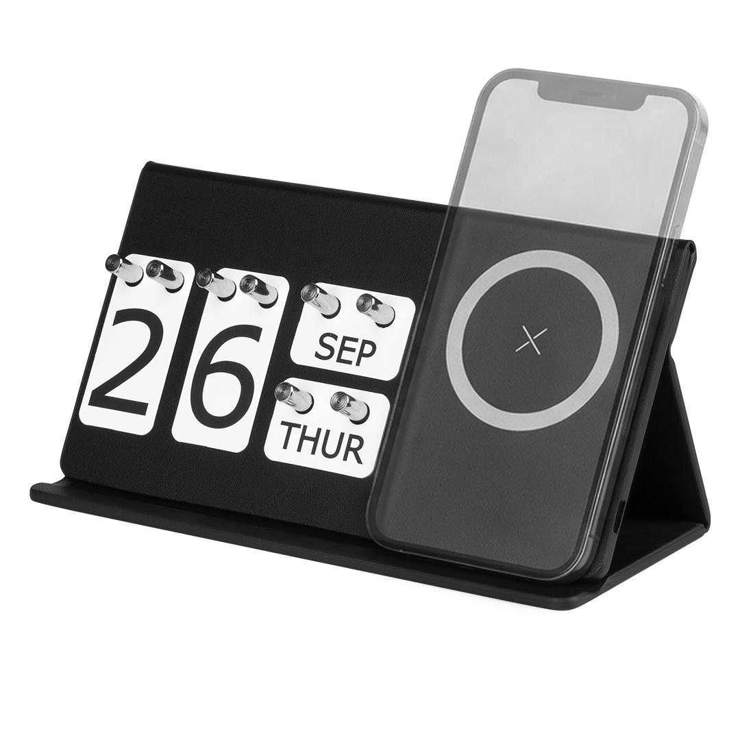 INTEGRAL, kalendar tavoline i përhershëm dhe karikues wireless, 15w