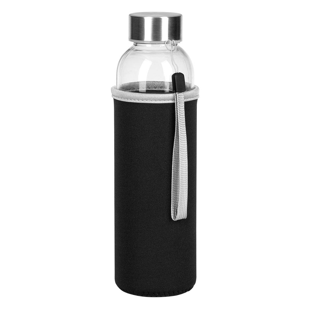 PRIMAVERA, shishe qelqi me ujë me kapak neopreni, 500 ml