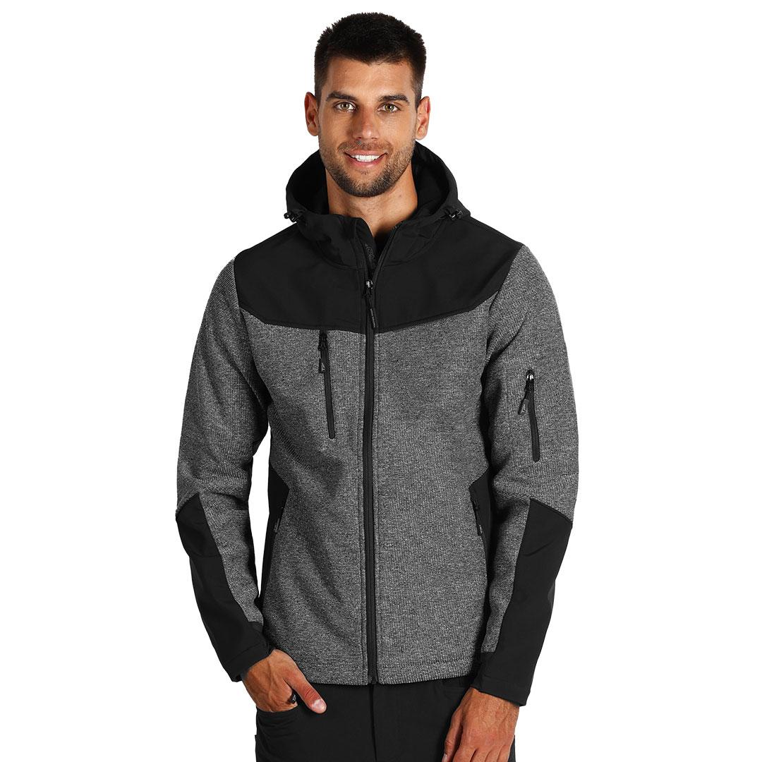 PANTHER GREY JACKET, xhaketë softshell me kapuc